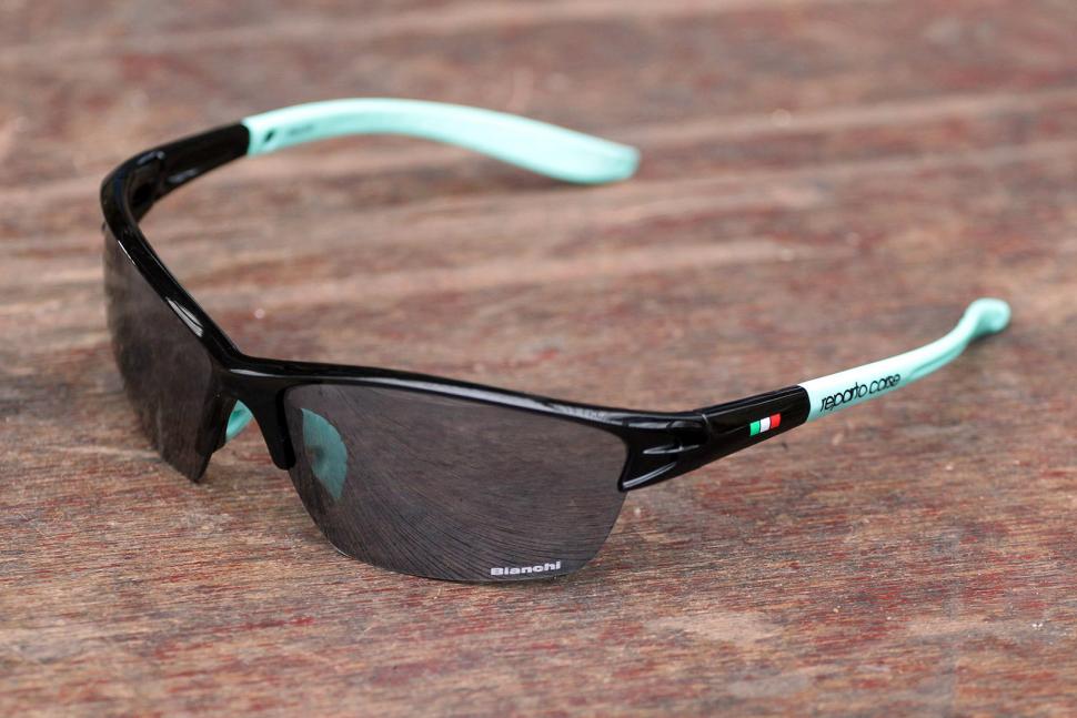 Review Bianchi Falco glasses road.cc